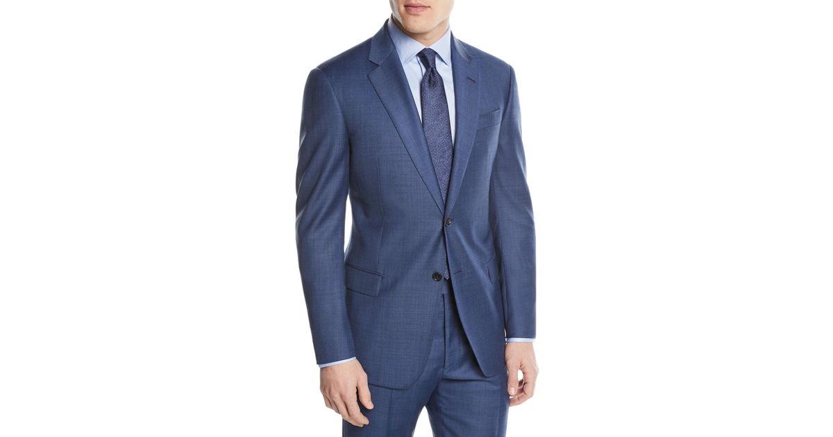 armani sharkskin suit