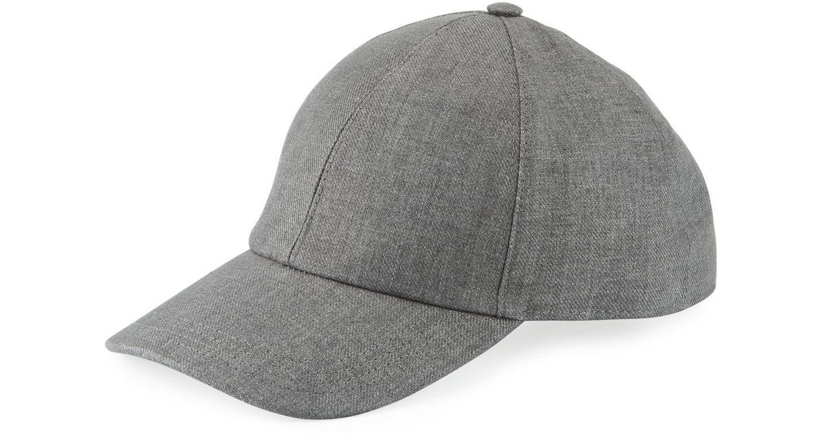brunello cucinelli baseball cap