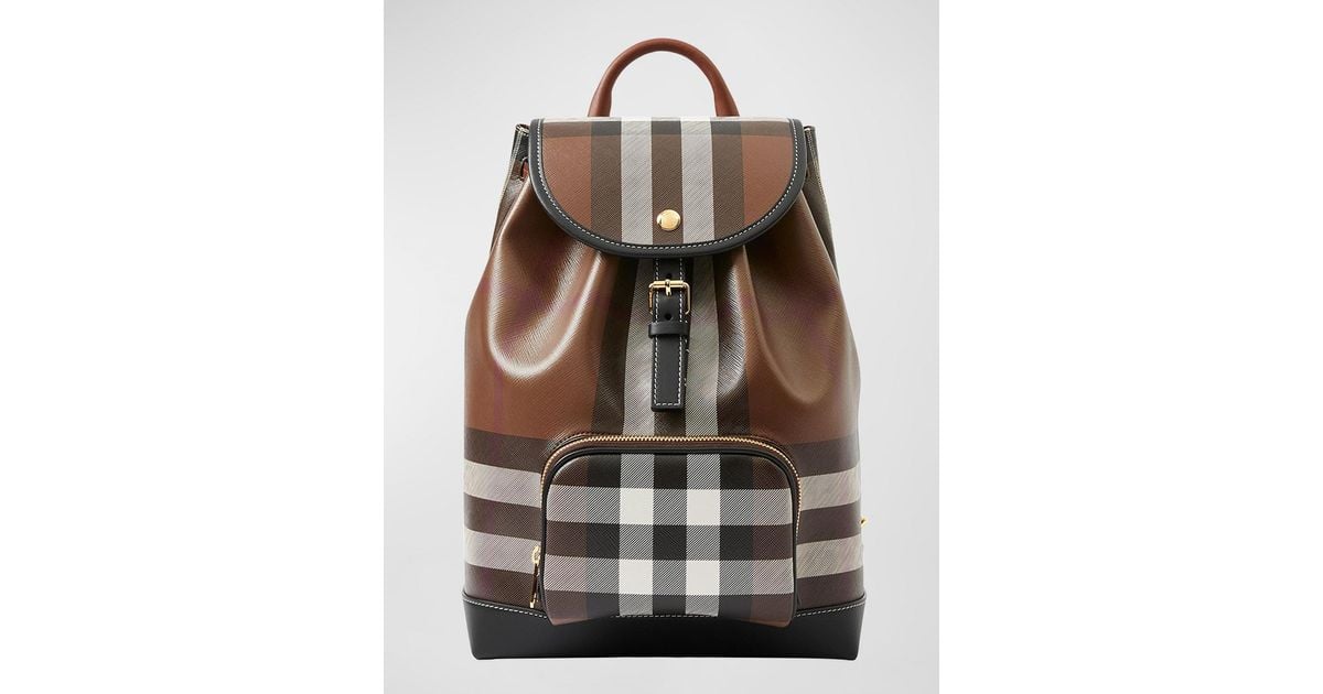 Burberry drawstring backpack sale