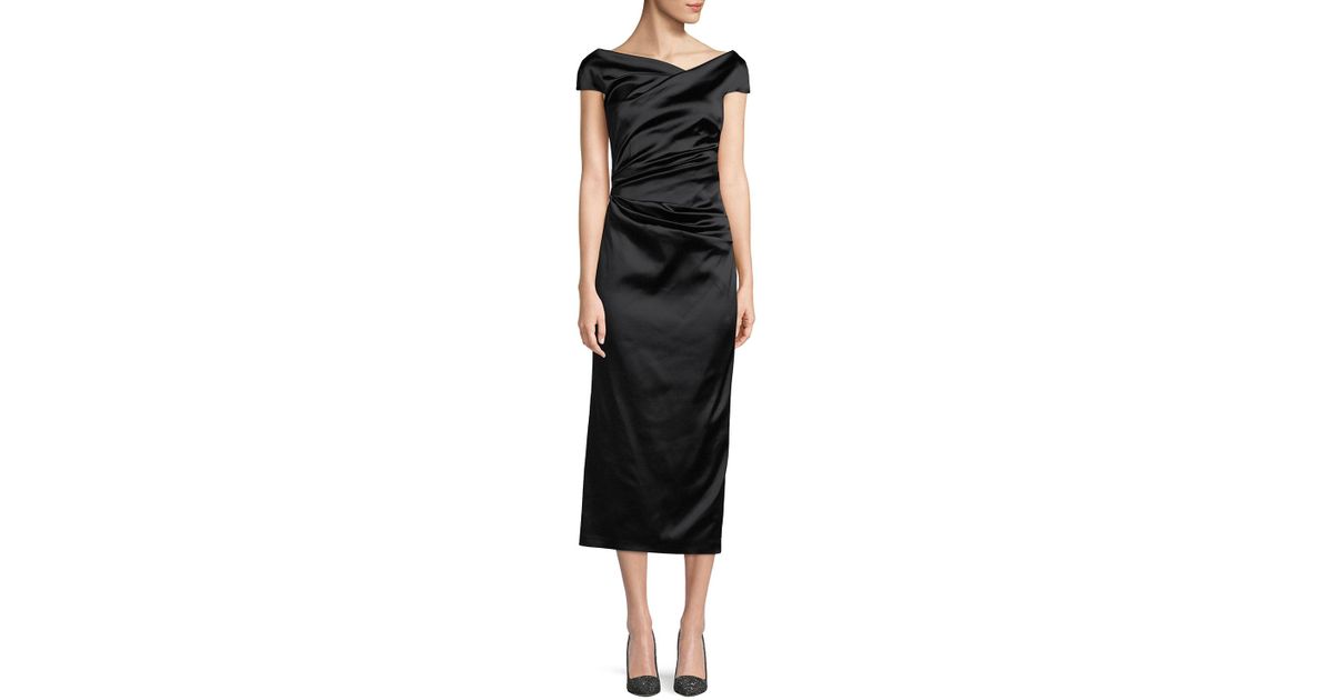 talbot runhof cocktail dress