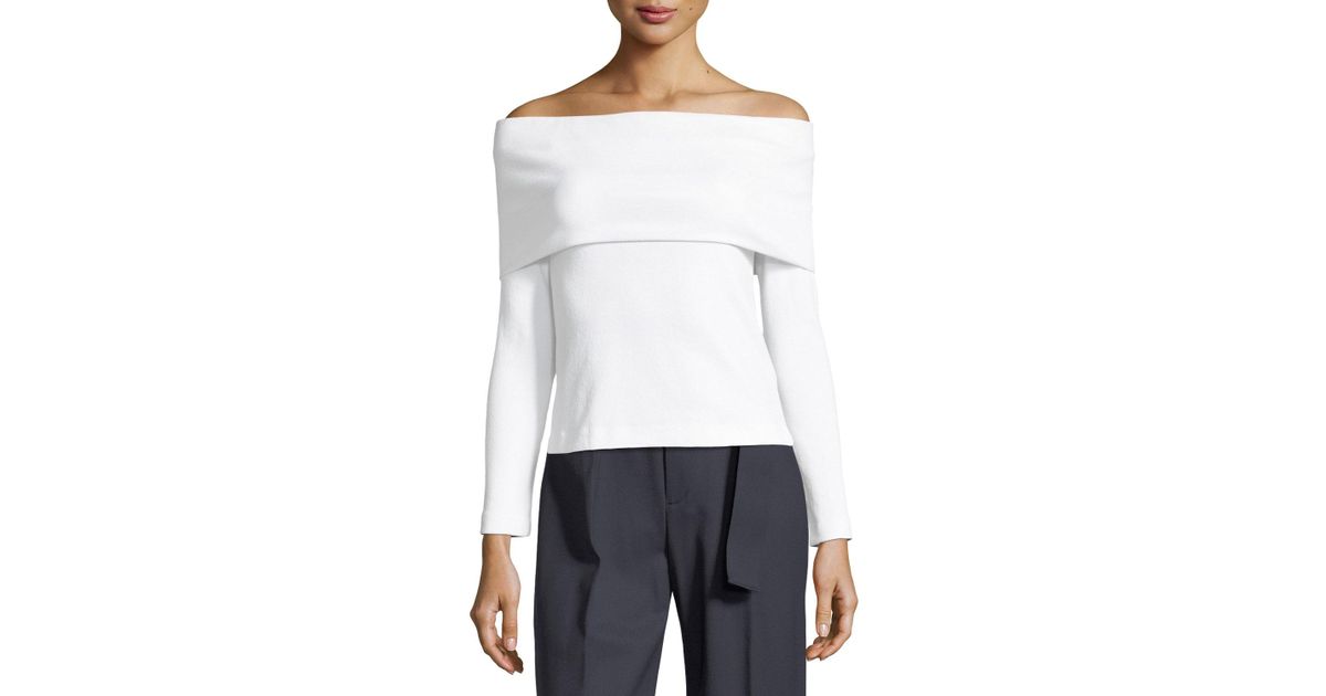 club monaco white top