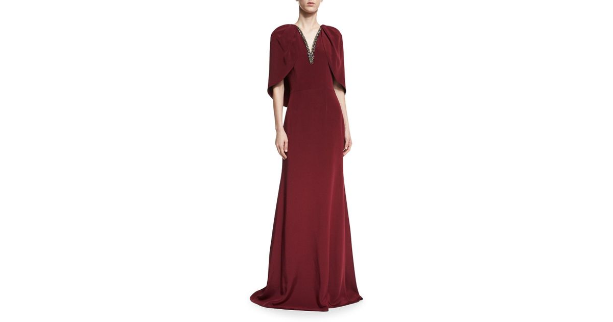 david meister evening gown