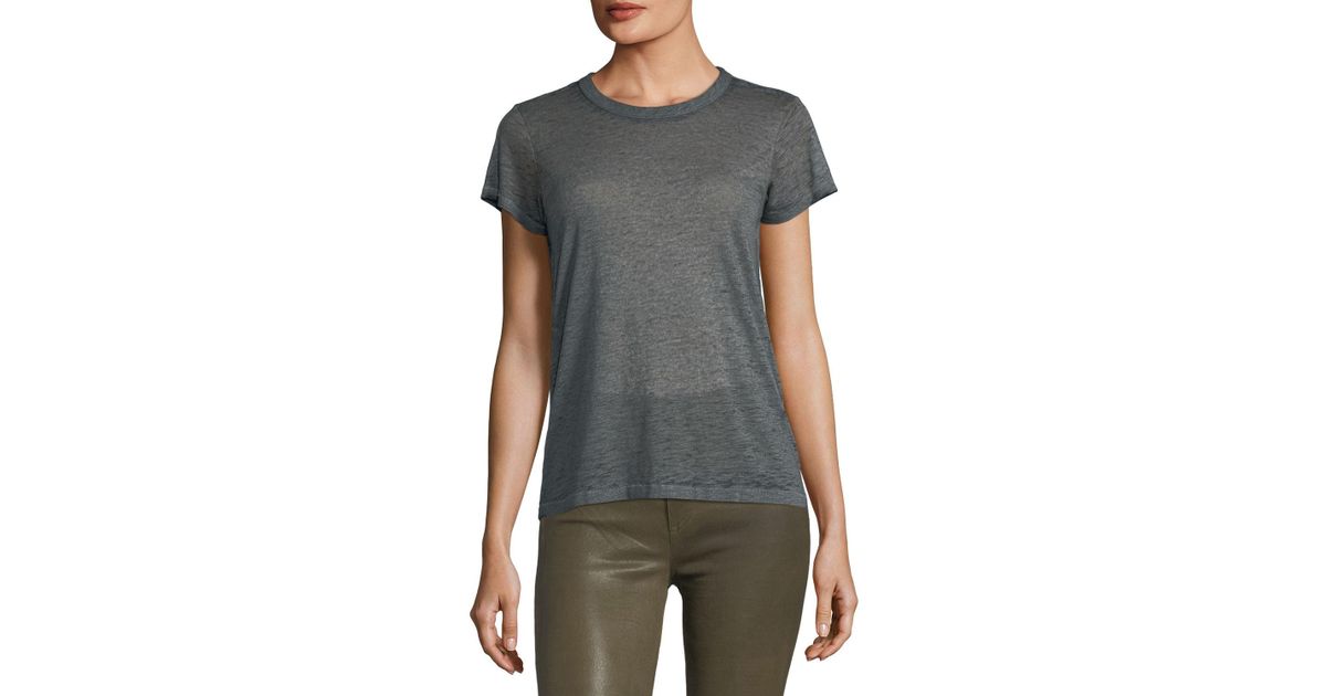 rag and bone burnout tee