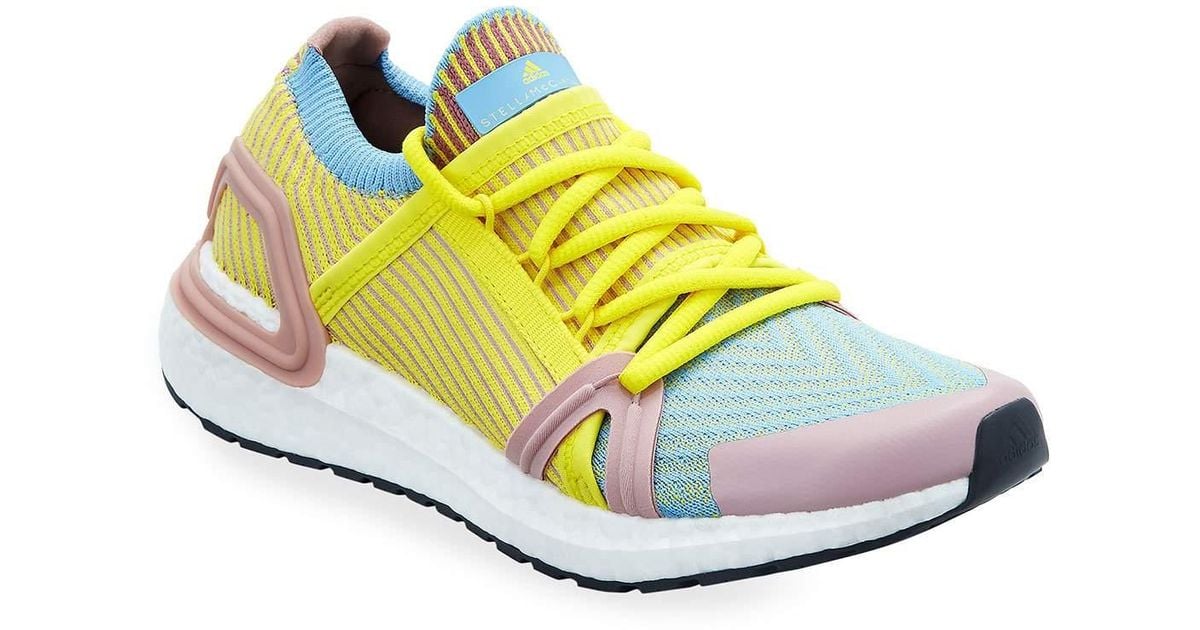 Adidas by stella mccartney ultraboost colorblock stretch knit sneakers hotsell