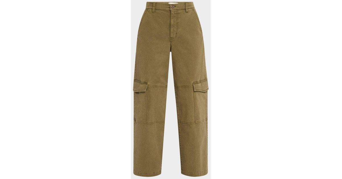 FRAME The Station Cargo Pants in Green | Lyst