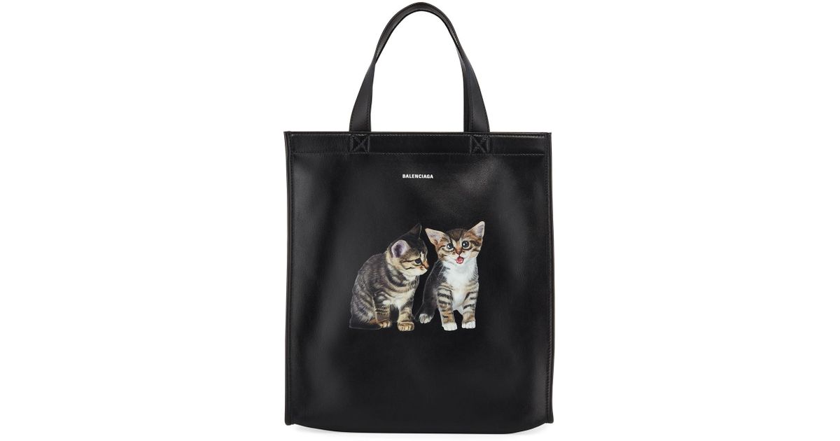 balenciaga cat tote