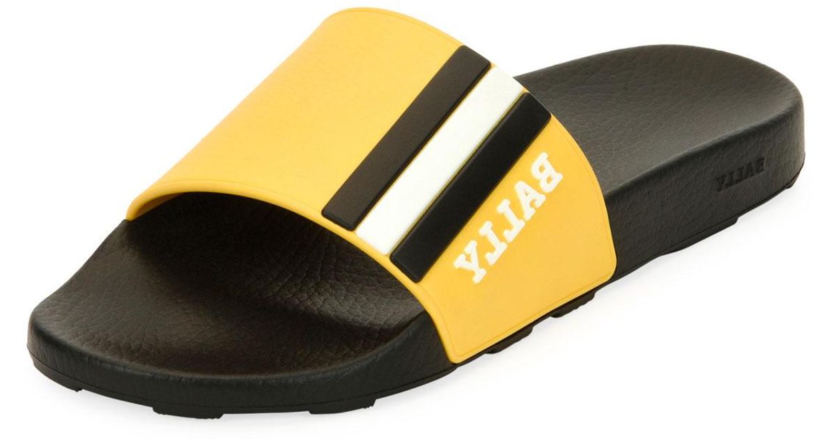 bally slide sandals