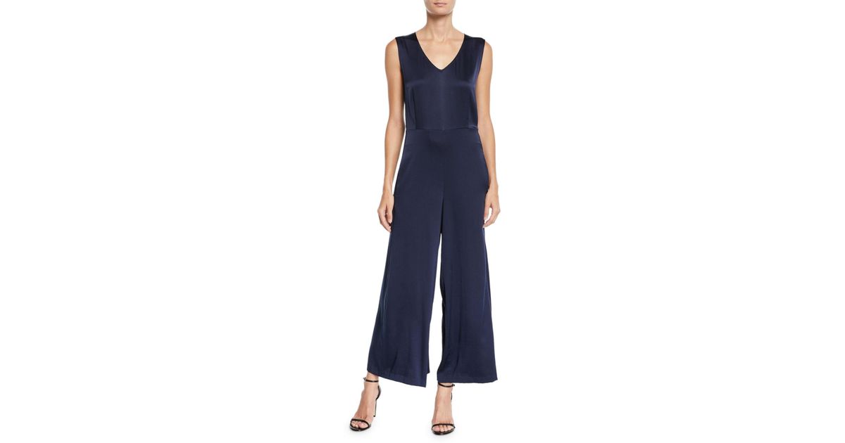 silk charmeuse jumpsuit