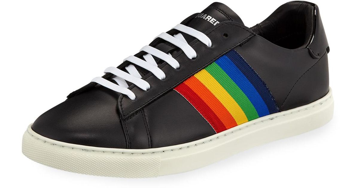 rainbow men's sneakers