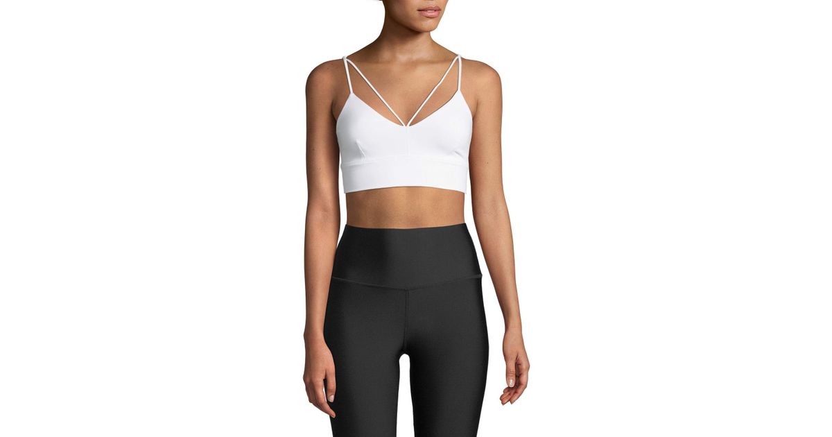 alo yoga glisten bra