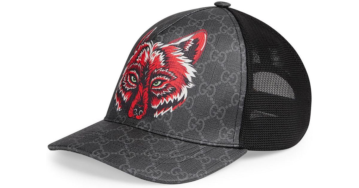 wolf gucci cap