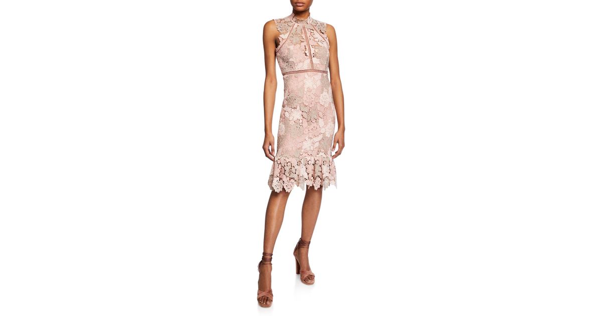 bardot dani lace dress