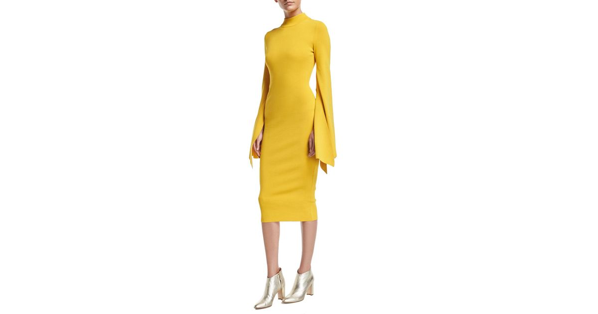 solace london yellow dress