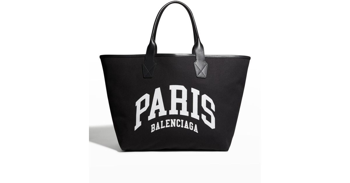 Buy Balenciaga Cities New York Jumbo Small Tote Bag 'Natural