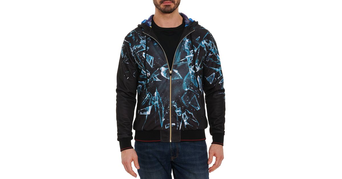 Robert Graham Invincible Def Leppard Hooded Jacket in Blue for Men Lyst