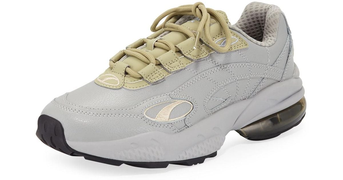puma cell leather trainers