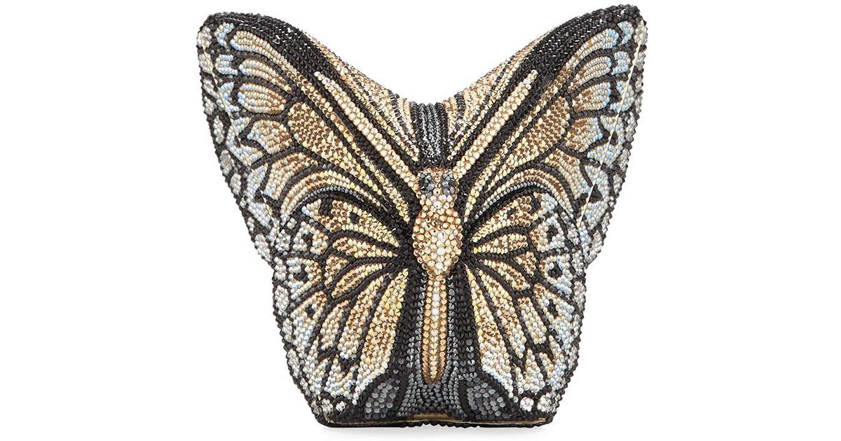 judith leiber butterfly clutch