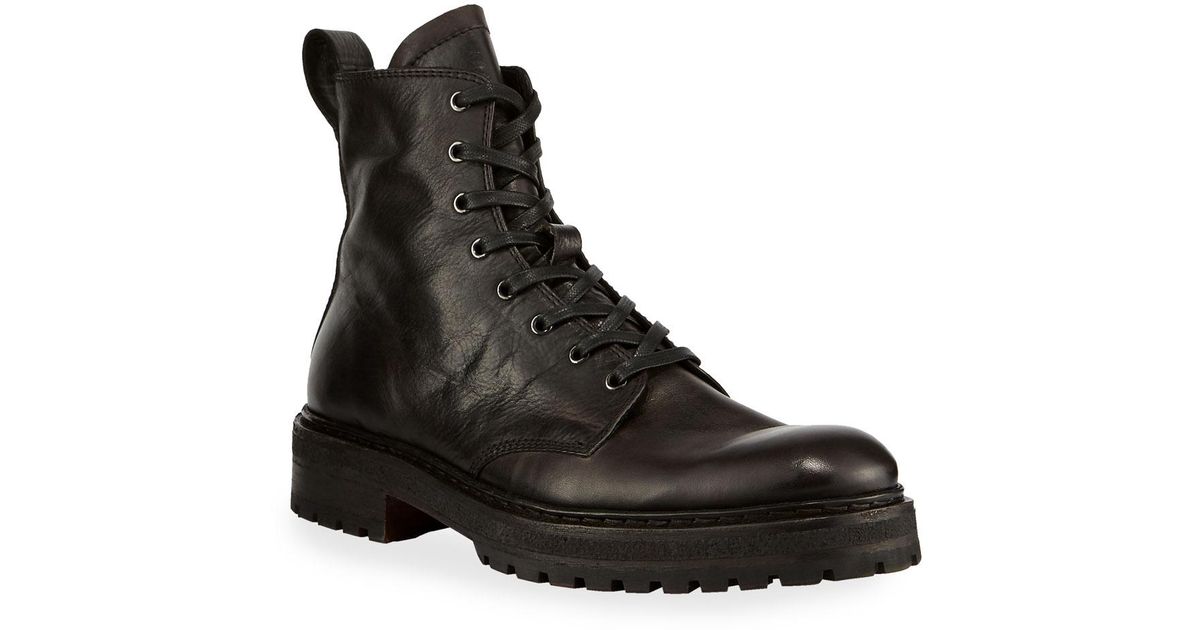 john varvatos combat boots