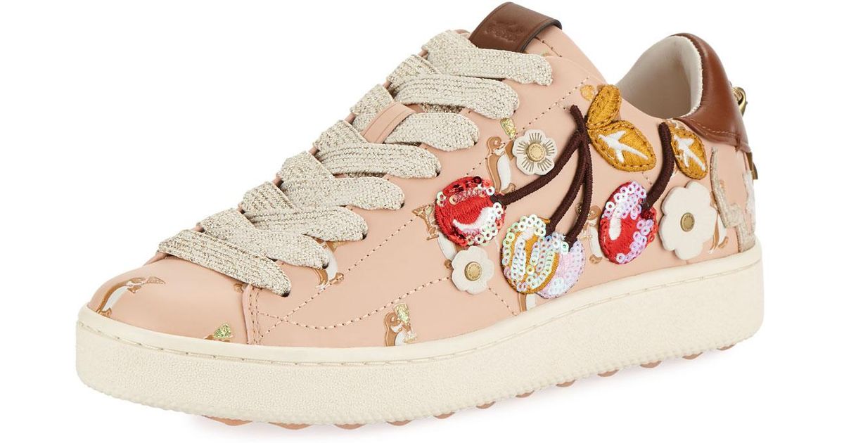 coach platform sneakers