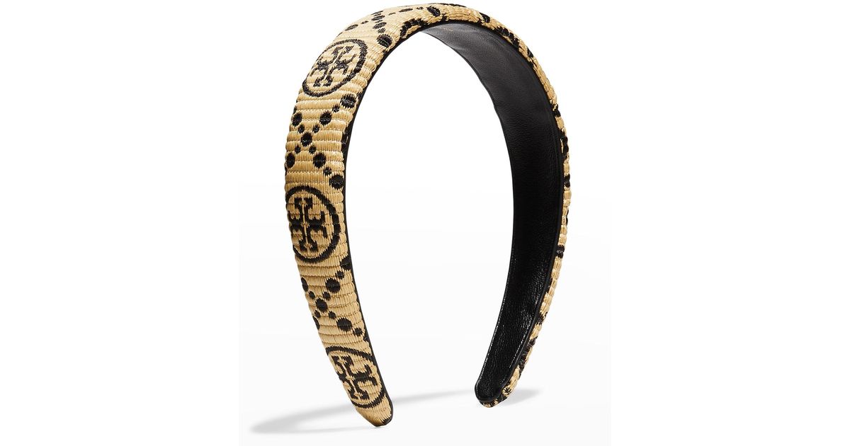 Tory Burch Tモノグラム ワイド ヘアバンド Tory Burch Headband Sale Clearance Tory Burch T-Monogram