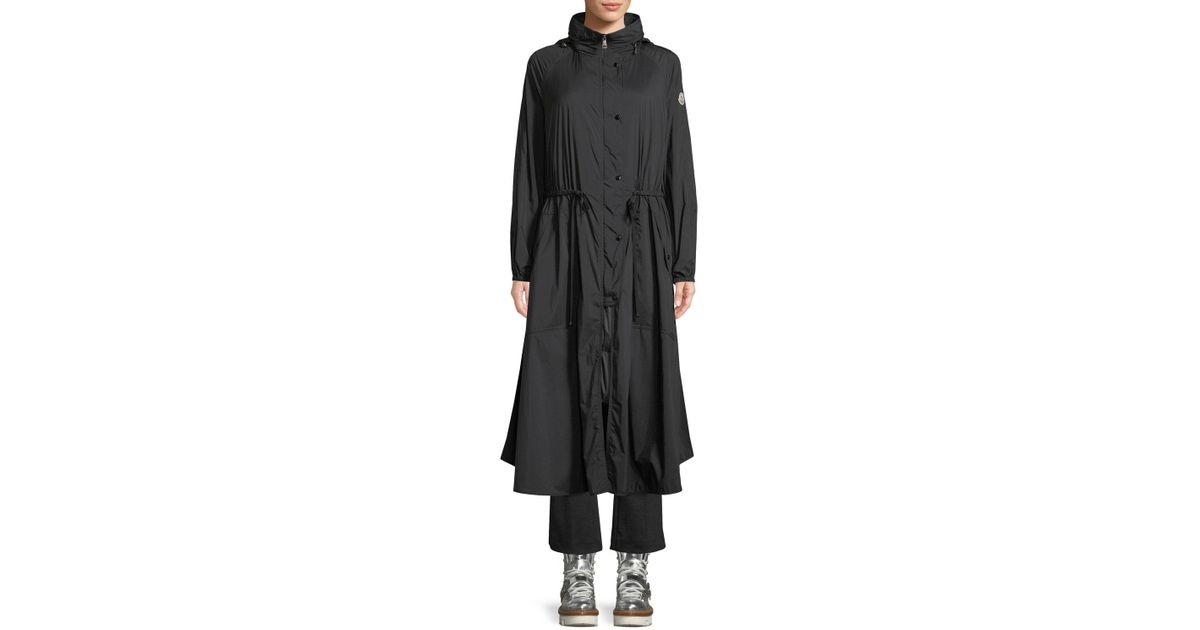Mouette Long Raincoat W/ Removable Hood 
