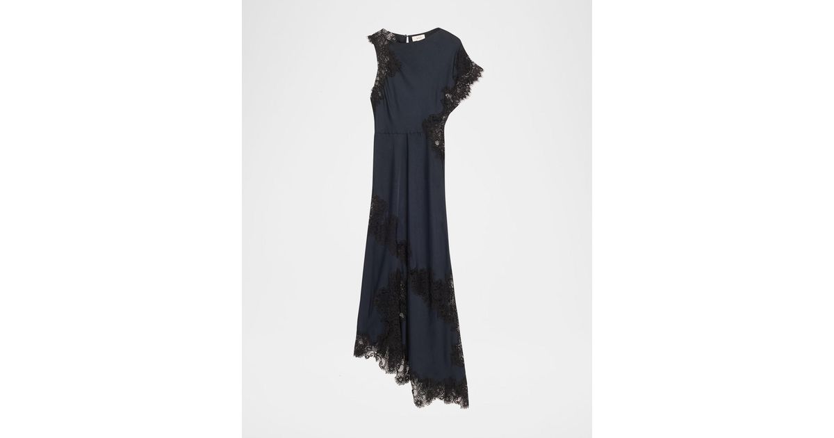 Alessia Lake Blue Sequined Maxi Dress