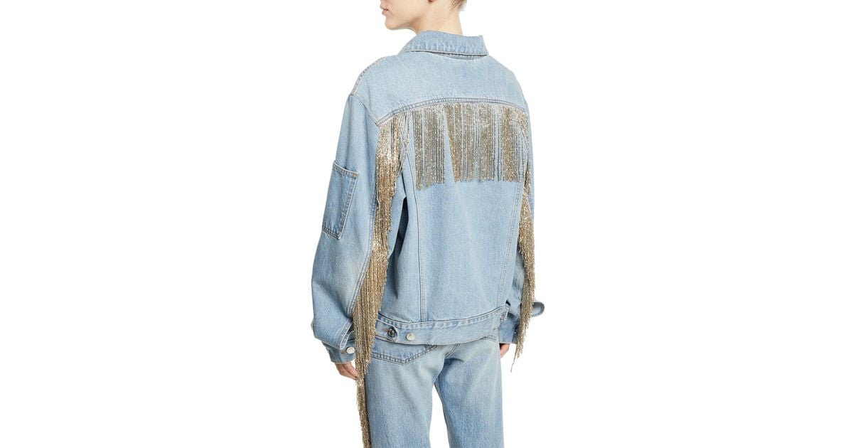 helmut lang jean jacket