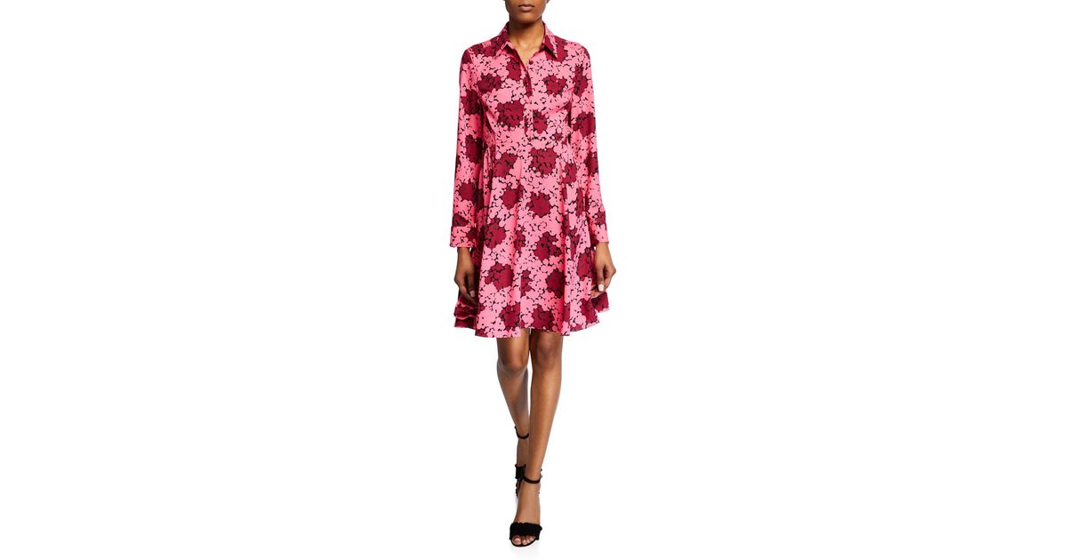 kate spade bubble dot smocked dress