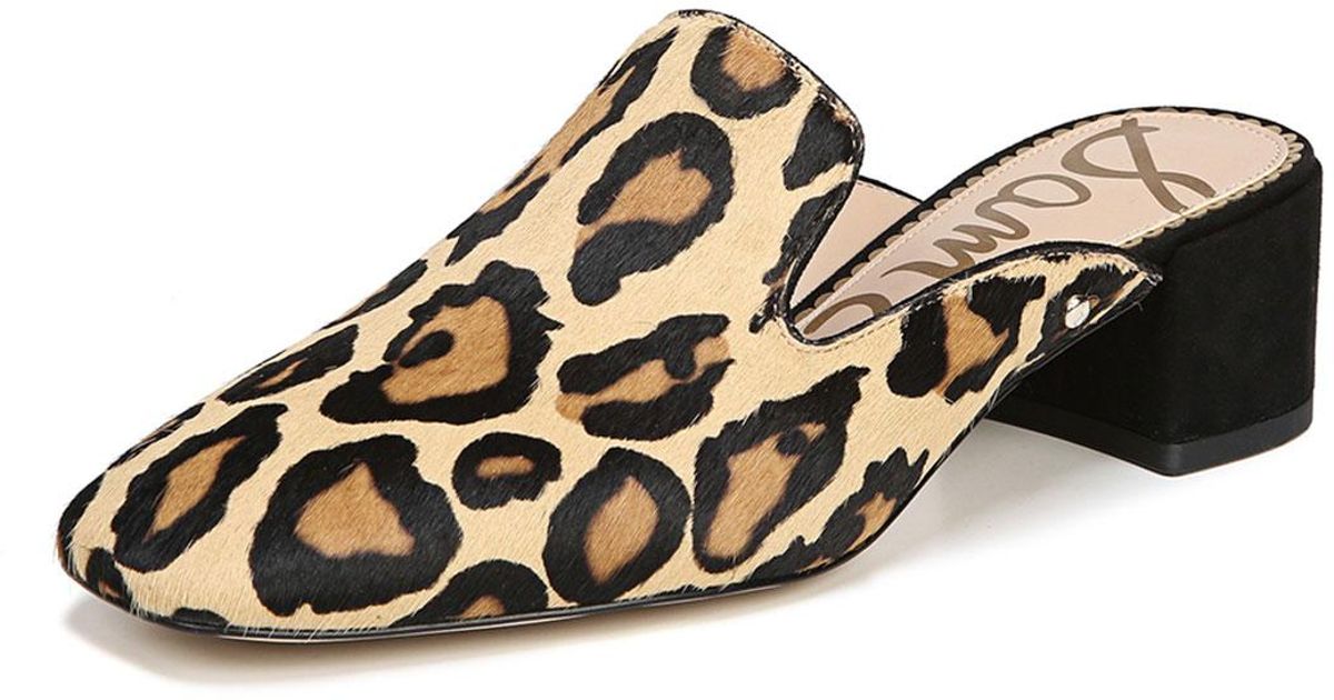 adair block heel mule