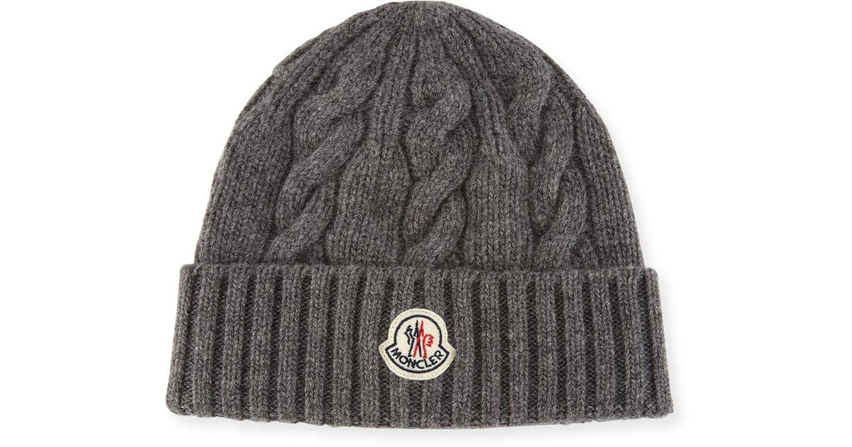 moncler beanie men's