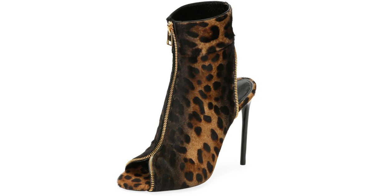tom ford zipper booties