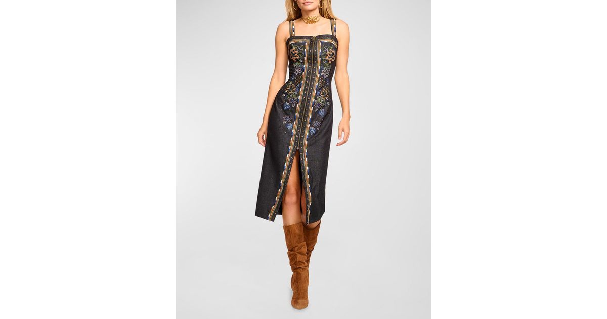 Kiki Dress Tropical Blue - Ramy Brook main image 0