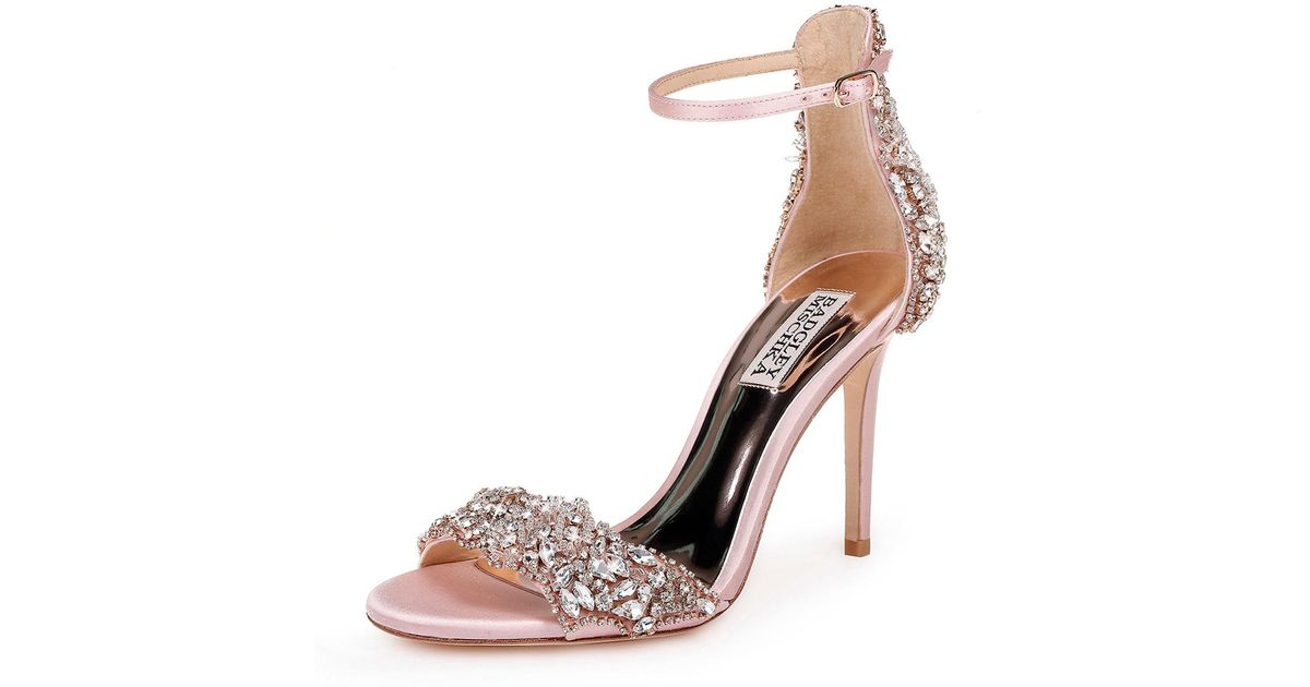 badgley mischka fabiana ankle strap sandal