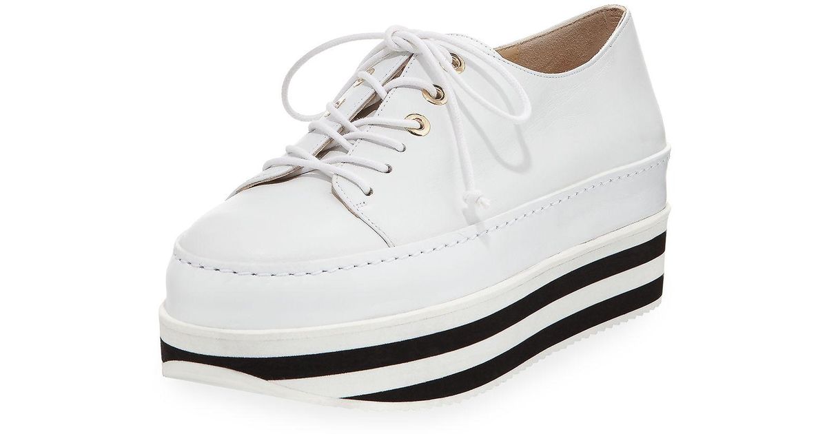 stuart weitzman platform sneakers