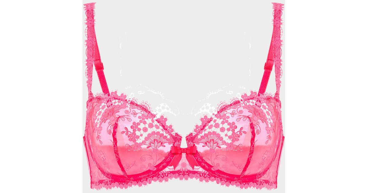 Simone Perele Intrigue Demi Cup Bra in Cinder Blue