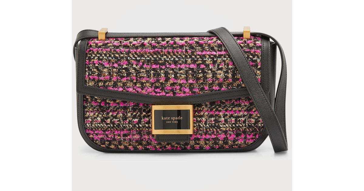 Kate Spade Katy Medium Tweed Convertible Shoulder Bag Lyst