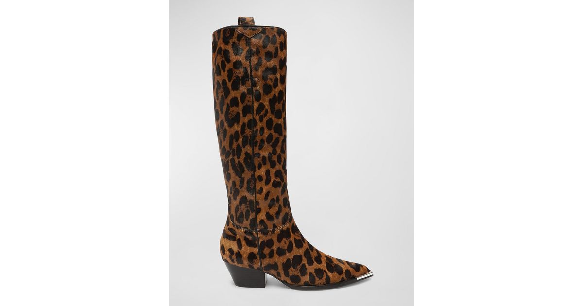 schutz leopard boots