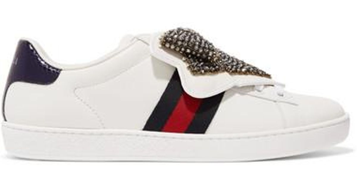 gucci watersnake sneakers