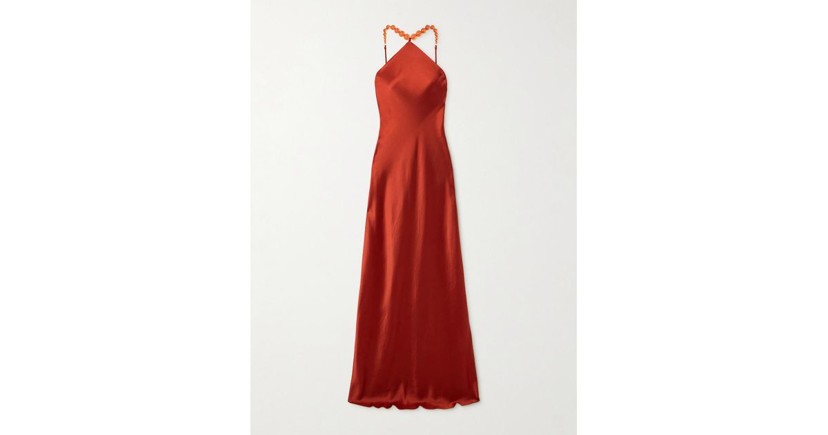 staud cadence dress brown Wynn Dress