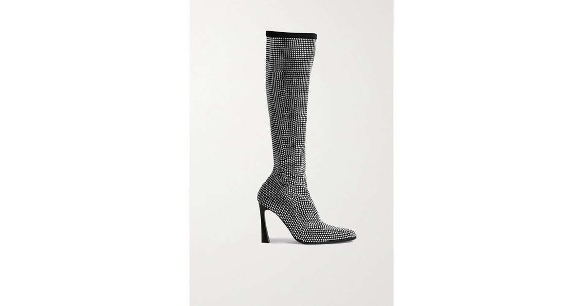 2. "Crystal Embellished Boots" by ASOS - wide 6