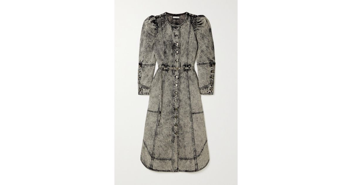 Ulla Johnson Starr Belted Acid-wash 