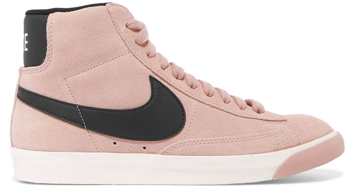high top pink nikes