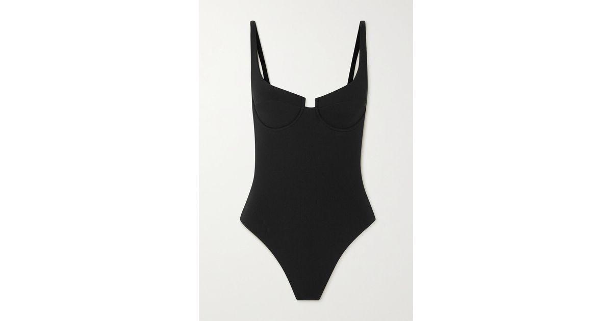 Melissa Odabash Sanremo Triangle Bikini Top in Black - Lyst