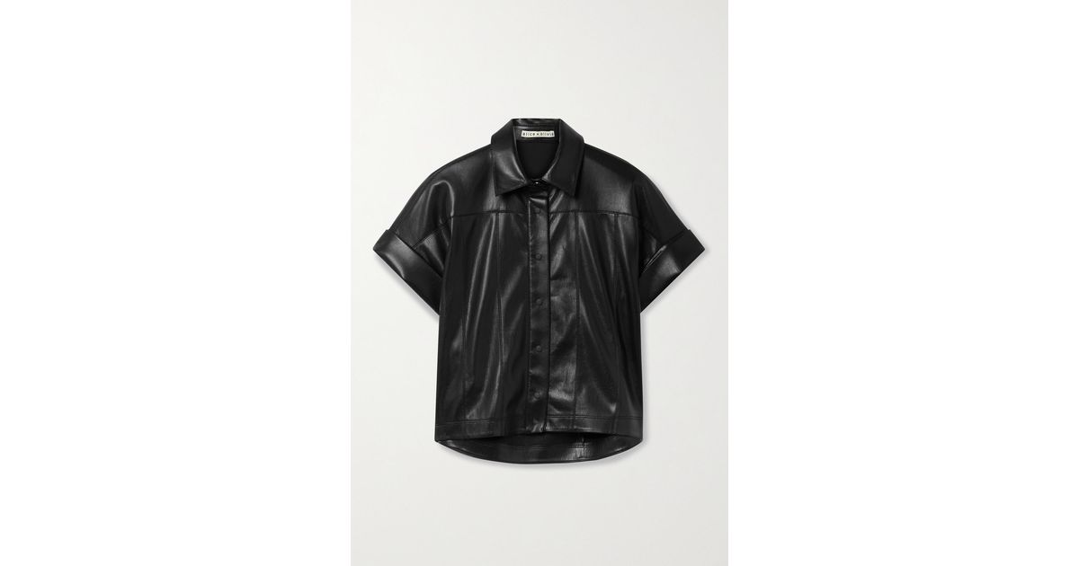 alice and olivia edyth shirt