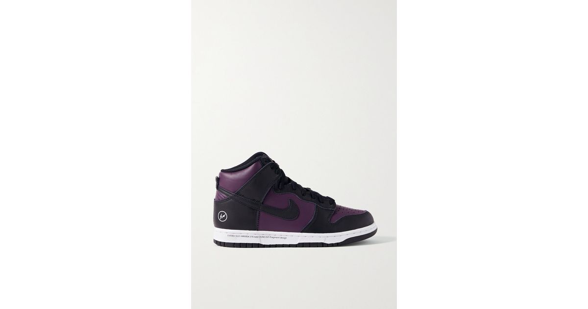 fragment purple dunk