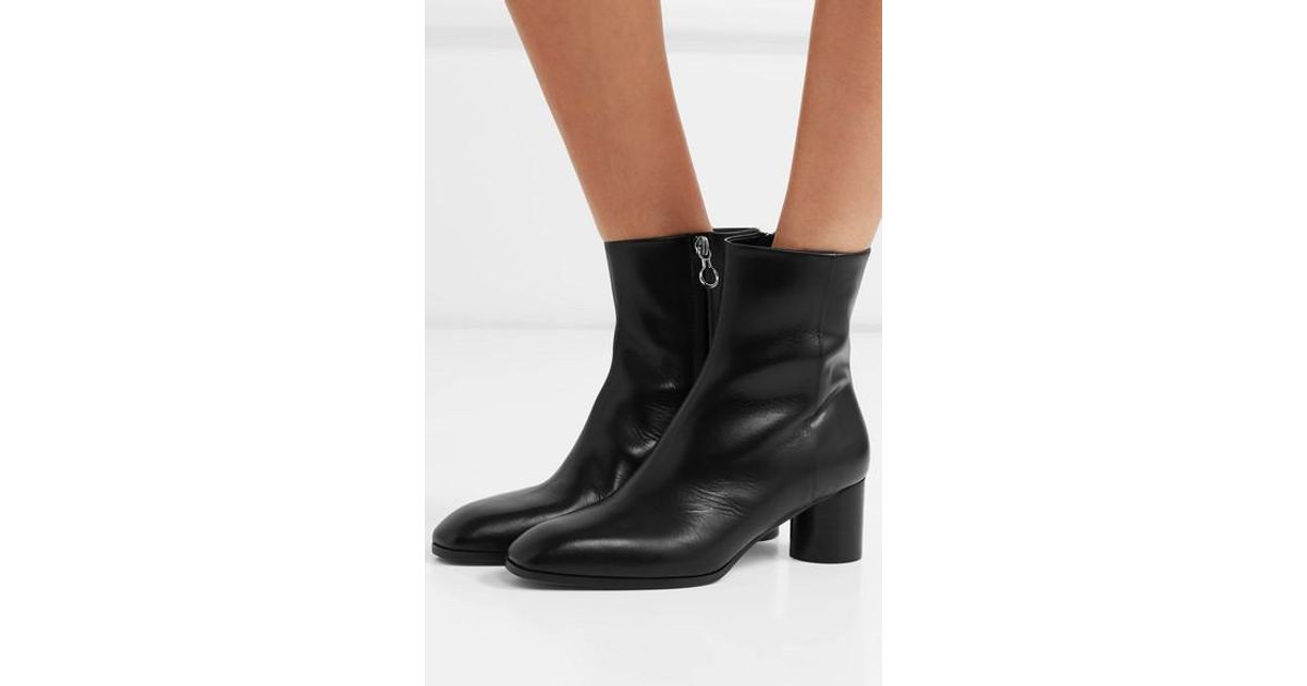 Aeyde Emily Leather Ankle Boots in 