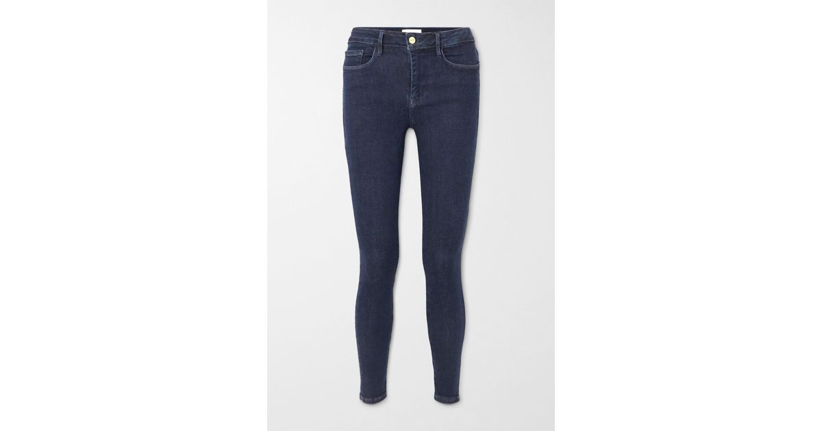 FRAME Denim Le One High-rise Skinny 