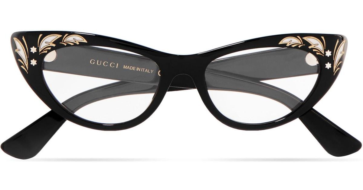 gucci cat eye optical glasses