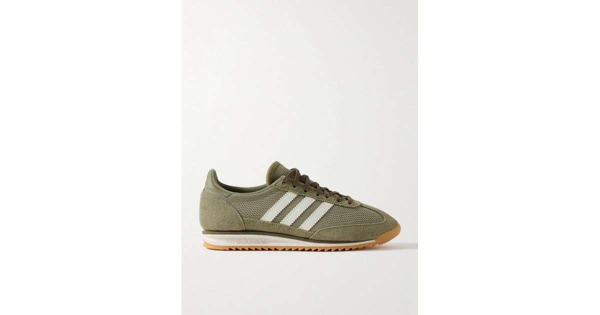 adidas gazelle silver green womens adidas x Sporty & Rich SL72 (Blue/Yellow/White), 5.5