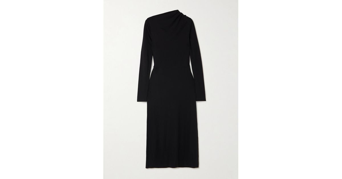Toteme Black Midi Dress main image 1